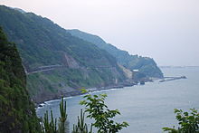 大崩海岸
