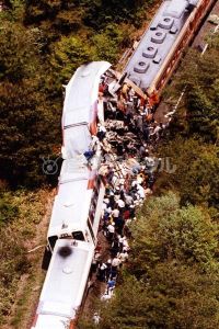 信楽高原鐵道列車正面衝突事故現場