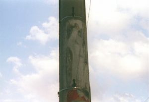人面電柱