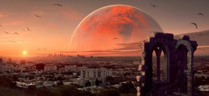 火星の都市