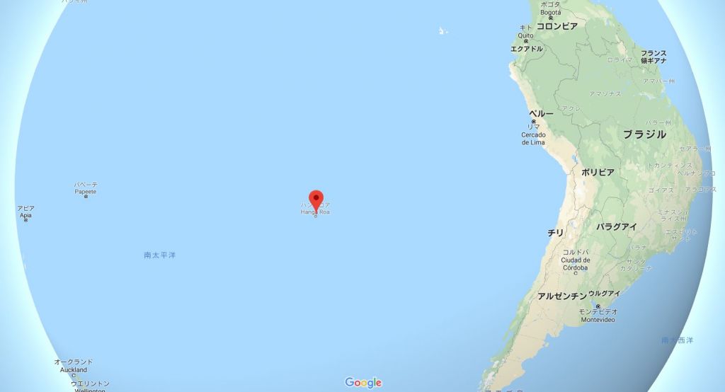 【孤島のレイライン】イースター島の謎多き歴史とモアイ像