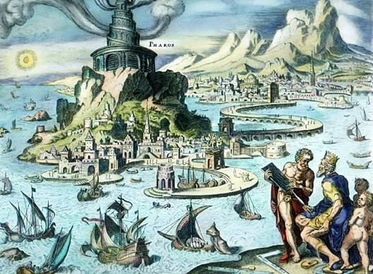 【世界の七不思議】アレクサンドリアの大灯台と海に沈んだ残骸