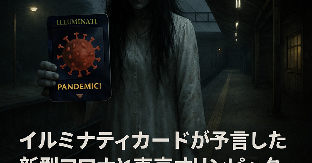 イルミナティカードが予言した新型コロナと東京オリンピック中止とは|噂の背景と都市伝説としての見方