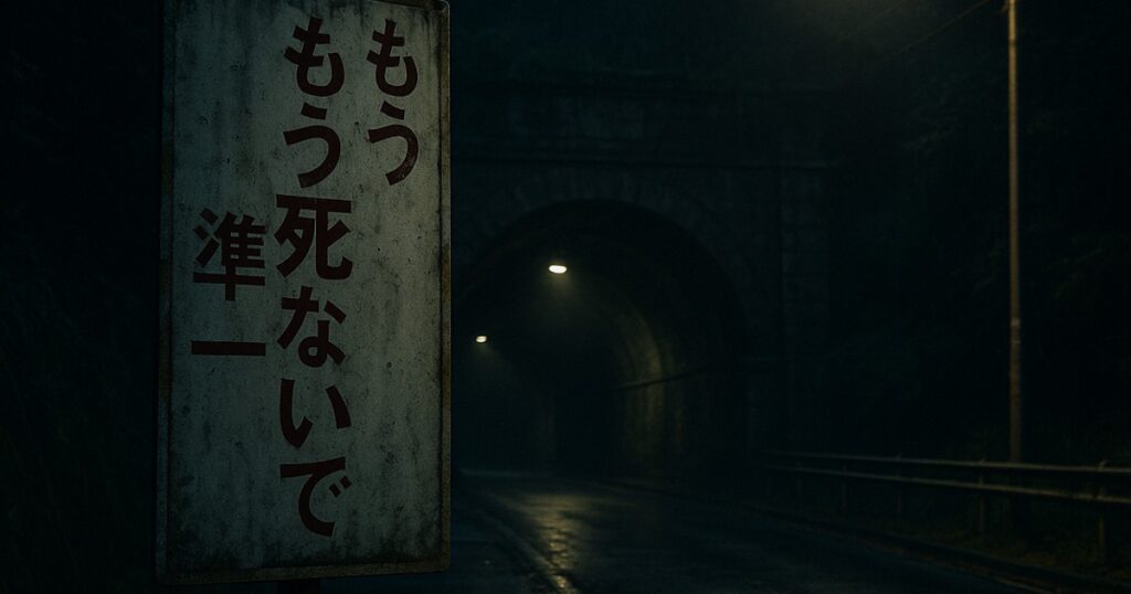 旧善波トンネル「もう死なないで準一」の真相とは｜噂の背景と都市伝説としての見方