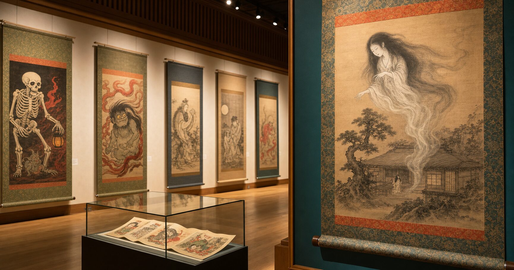 江戸の人はなぜ幽霊を飾ったのか?福岡市博物館「幽霊・妖怪画コレクション」約100点から読む恐怖の美意識