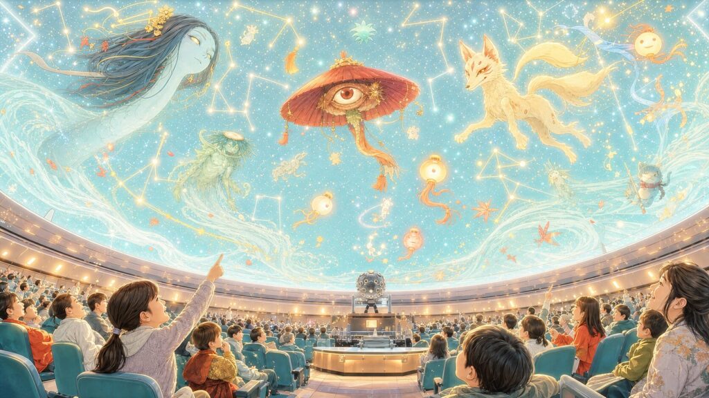 88の星座が妖怪に化ける夜　水木しげるの妖怪世界と星空信仰の意外な接点