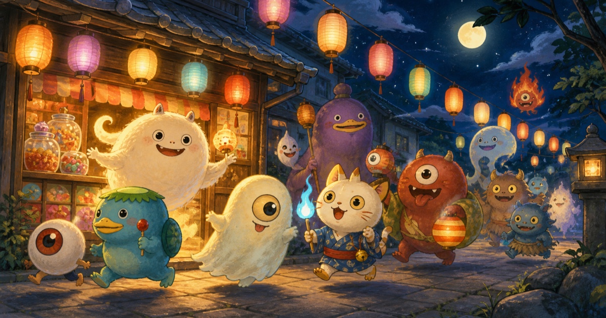 絵本『ヒュ〜ドロぽっぽ 百鬼夜行!』 子ども向け妖怪絵本の新しい怖がらせ方