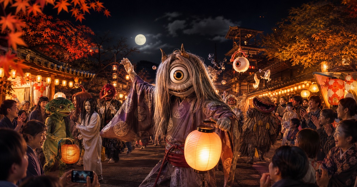 リニューアル後初の『怪々YOKAI祭』　映画村が妖怪世界になる秋
